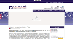 Desktop Screenshot of panachewebsolutions.com